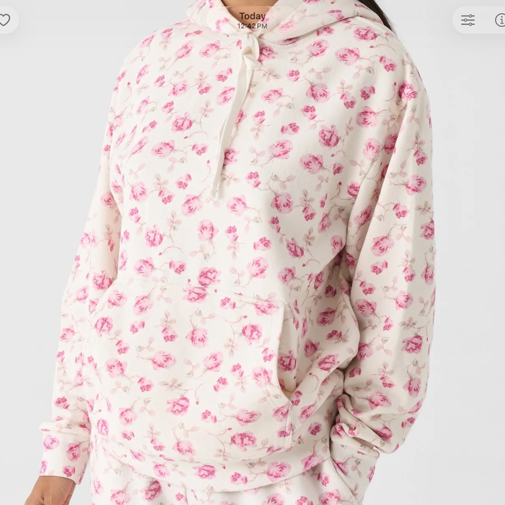 LoveShackFancy  Nacova floral sweatshirt size medium
